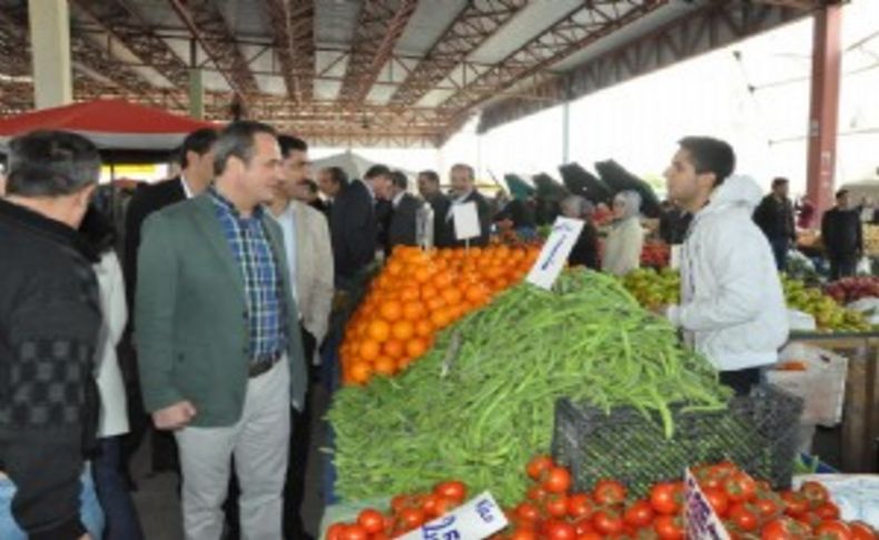 Şengül Menemen'de oy istedi